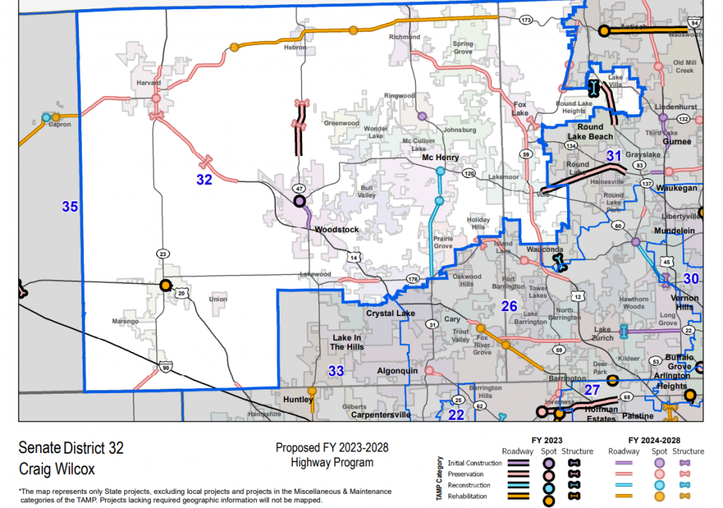 32nd District To Receive $340 Million In IDOT Improvements In New Six ...