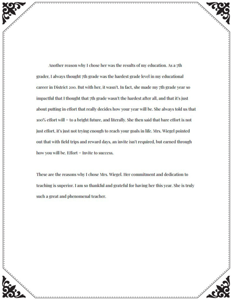 Austin Wolter Teacher Essay, page 2