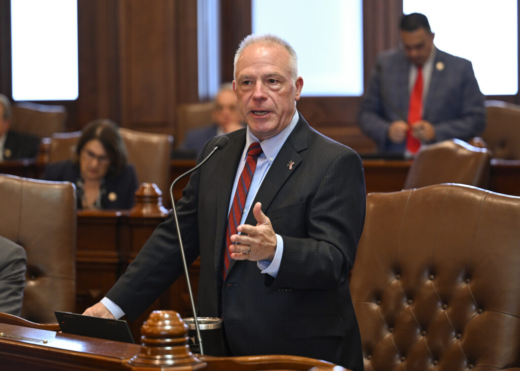 Wilcox questions a bill sponsor