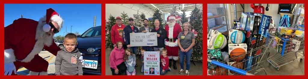 Toys for Tots Johnsburg blitz collage