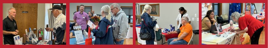 Crystal Lake Senior Fair collage